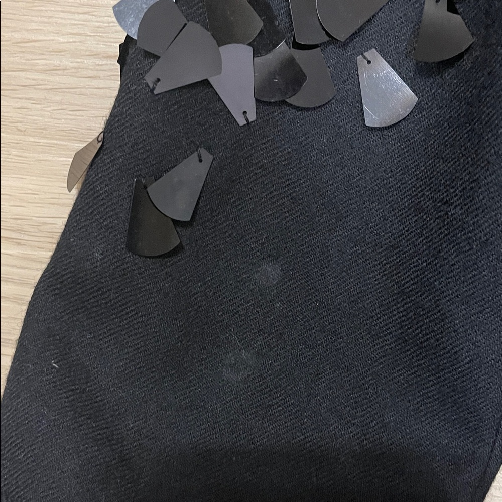 Tory Burch Black Sequin Dress - Picture 5 of 7